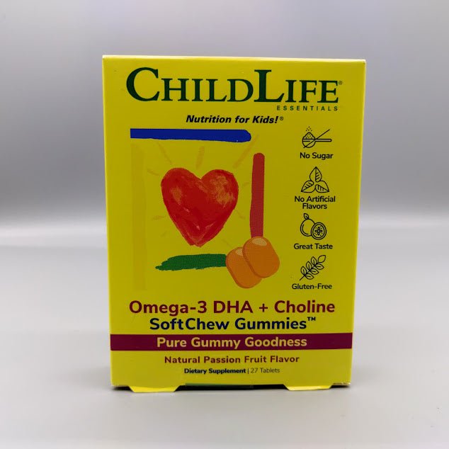 Omega-3 DHA + Choline SoftMelts 27 TABLETS en Puerto Rico de Childlife