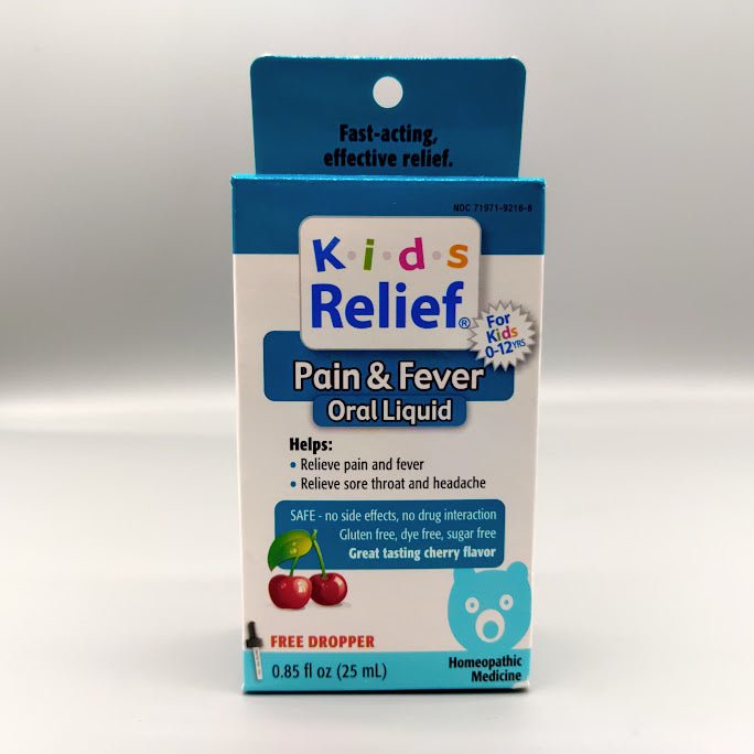 Pain & Fever Cherry .85 OZ de Kids Relief