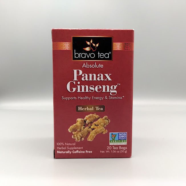 Panax Ginseng - 20 Tea Bags (foto de archivo)