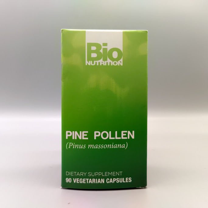 Pine Pollen 1,500mg 90 Vegetarian Capsules de Bio Nutrition