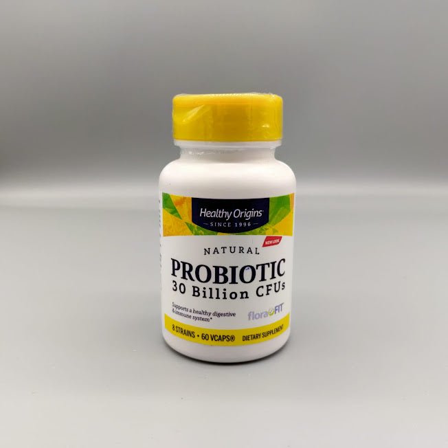 Probiótico 30 Mil Millones UFC Healthy Origins, 8 Cepas 60 Cápsulas