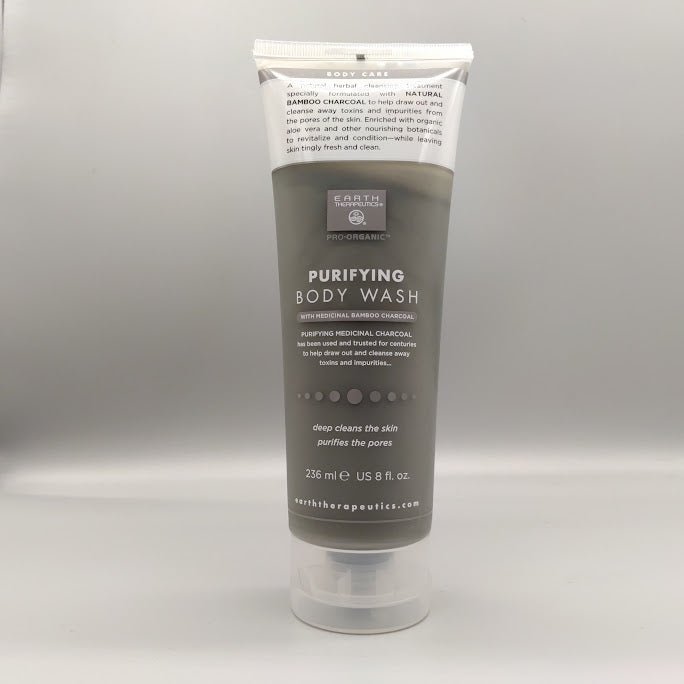 Purifying Body Wash - with medical Bamboo Charcoal - 8oz de Earth Therapeutics