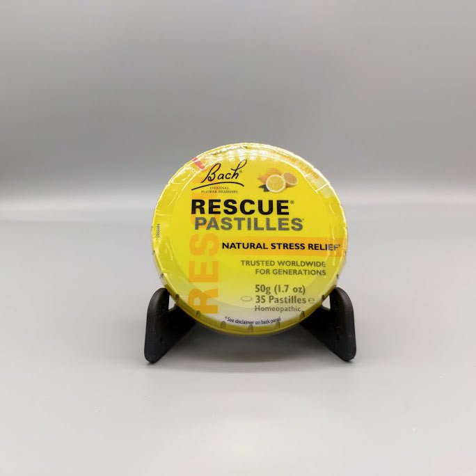 Rescue Pastilles - Natural Stress Relief - Lemon - Tin - 1.7oz de Bach Flower Essences