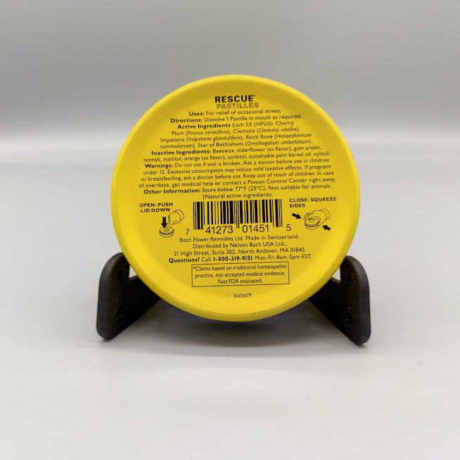 Rescue Remedy Pastilles Orange& Elder Flower 50 Gramos (foto de archivo)