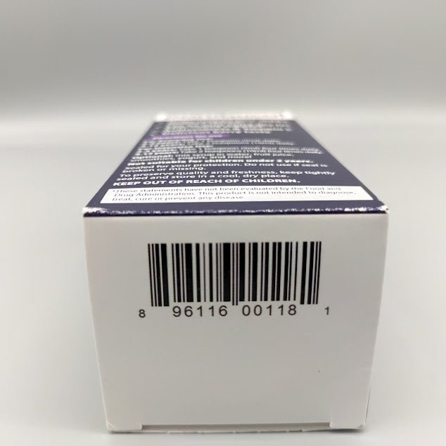 Sambucol Kids jarabe de saúco negro 4 oz con vitamina C — detalle del producto (foto de archivo)