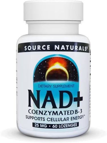 Source Naturals Coenzymated B - 3 25 mg - 60 Lozenges (foto de archivo)