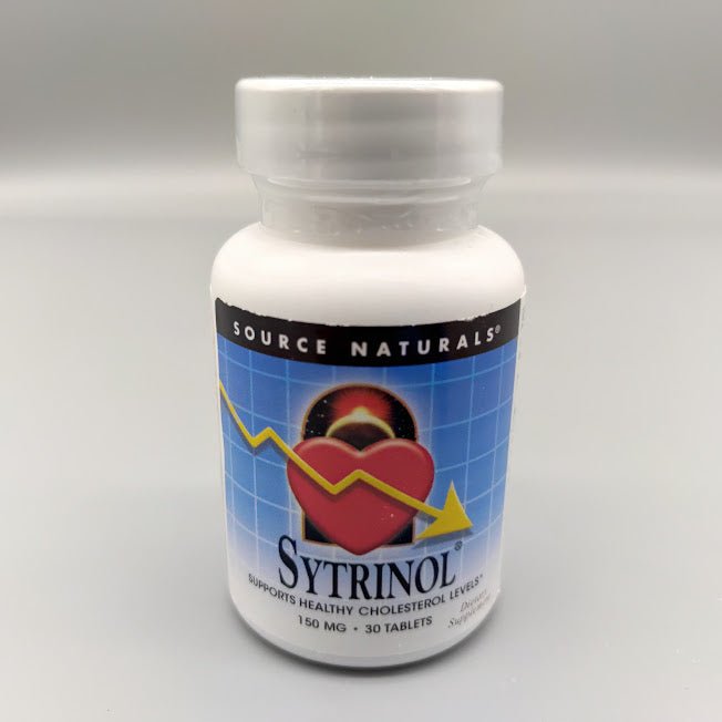 Sytrinol 150 mg Source Naturals, frasco de 30 tabletas para el colesterol