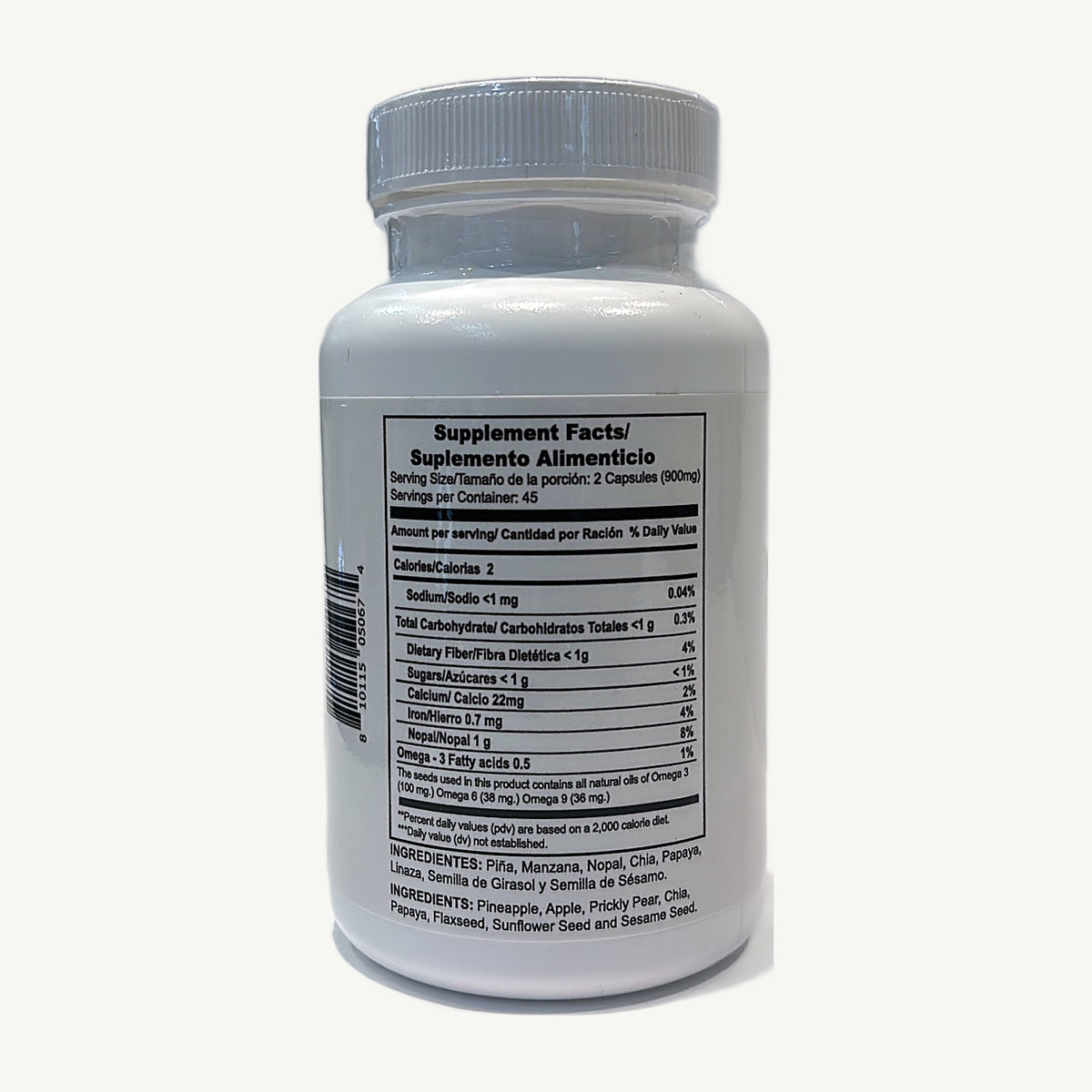 Omega Complex 3-6-9: foto real del envase tomada en la tienda Borinquen Natural (1 de 3)