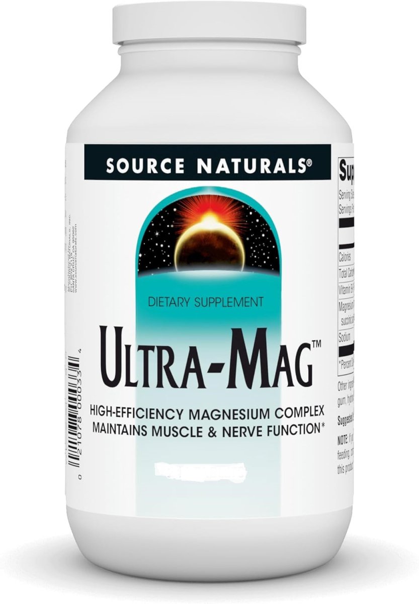 Ultra - Mag™ by Source Naturals 180 caps (foto de archivo)