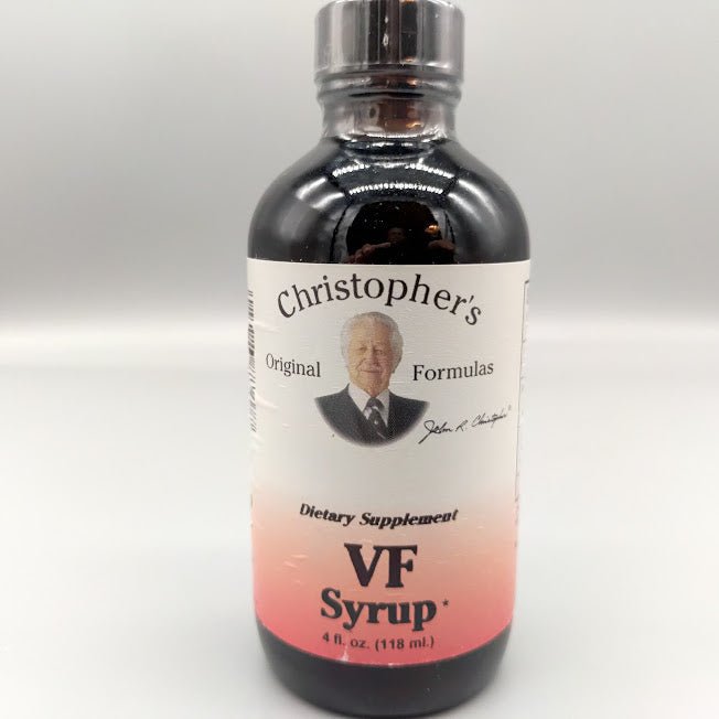 VF Syrup Christopher's, Jarabe con Nogal Negro y Ajenjo, 4 oz de Christophers Original For — detalle del producto