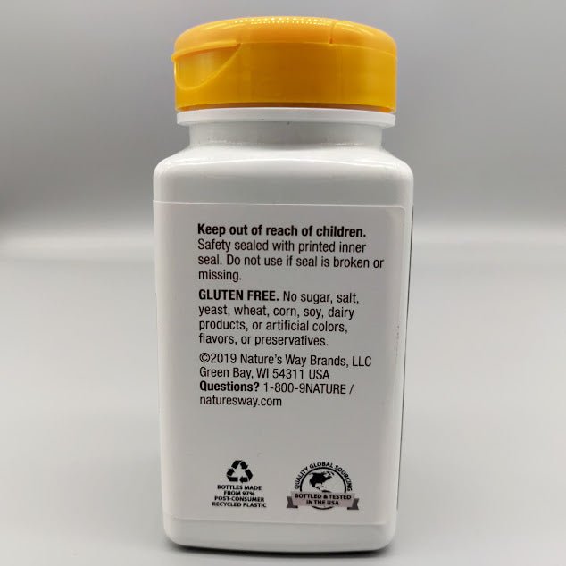 Vit B-2 100 mg 100 caps Nature's Way (foto de archivo)