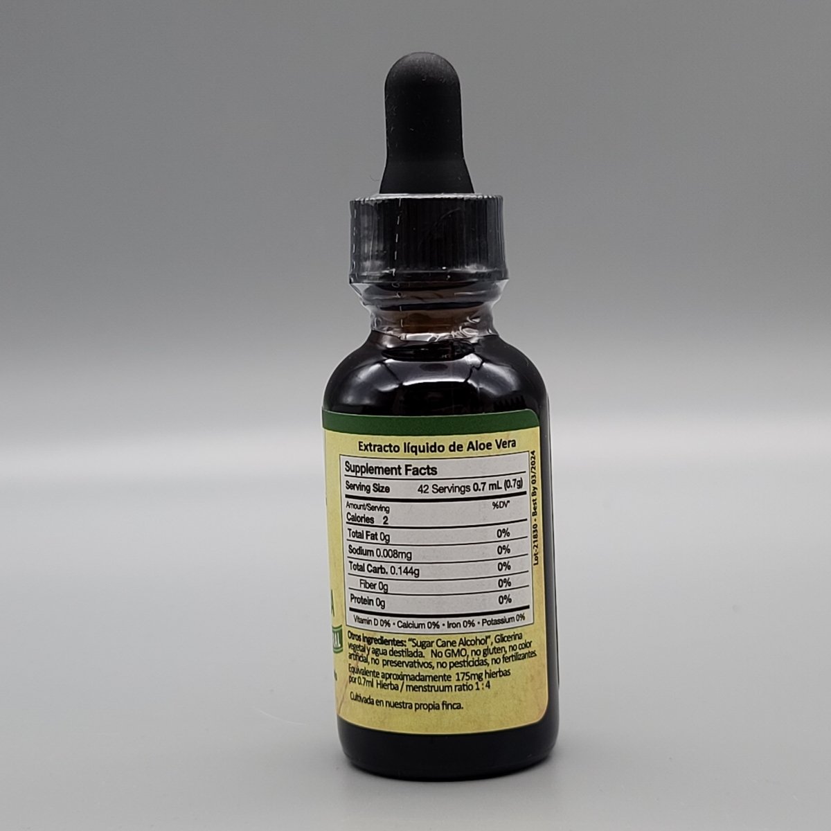 Aloe Vera - Liquido - Gotas - 1oz