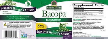 Bacopa 500 mg 90 Cap Vegi
