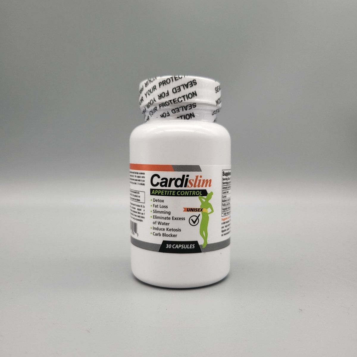 Cardislim 30 cápsulas control de apetito unisex (foto de archivo)