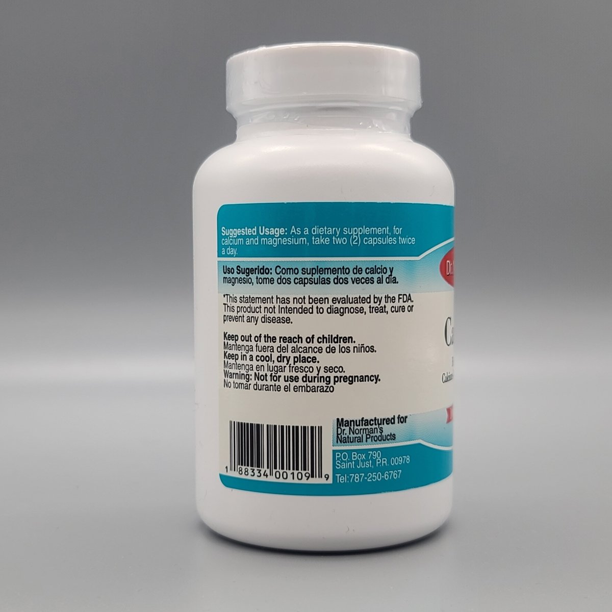 Cal-plex - Highly Purified Calcium-Magnesium Formula - 100 Capsules