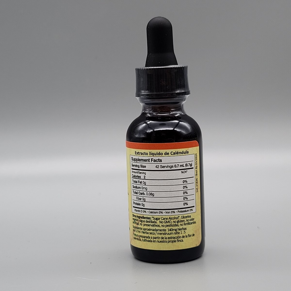 Calendula - Liquido - Gotas - 1oz