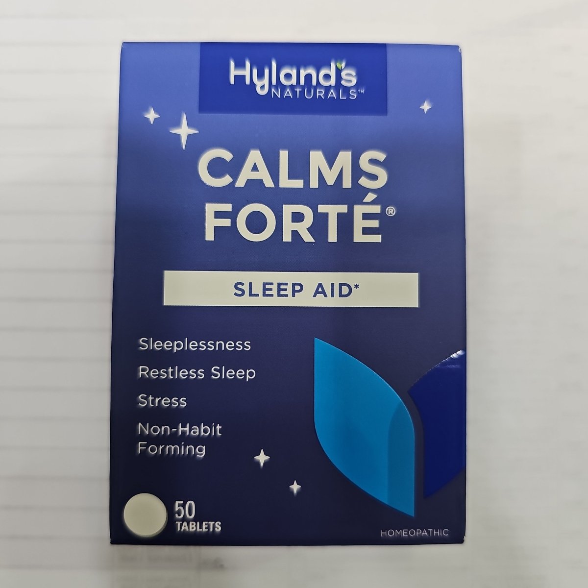 Calms Forte 50 Tabletas - Hyland's (foto de archivo)