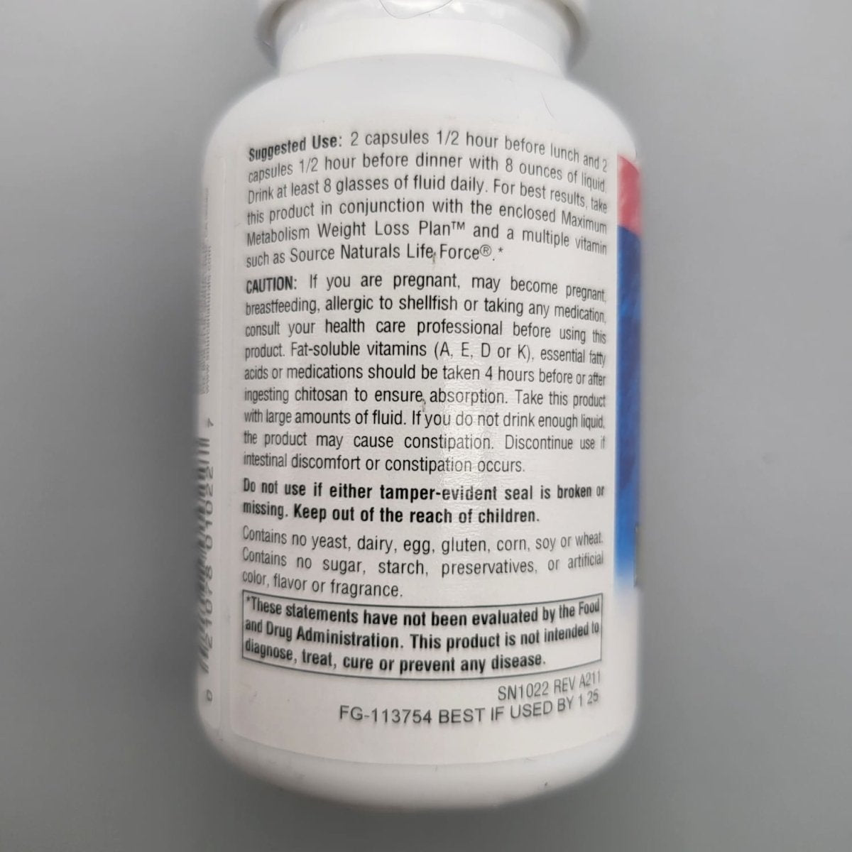 DIET CHITOSAN 500MG 60C