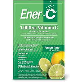 Drink & Mix Powder- Lemon Lime Limon - 1000mg Vitamin C - 1 to 30 Units