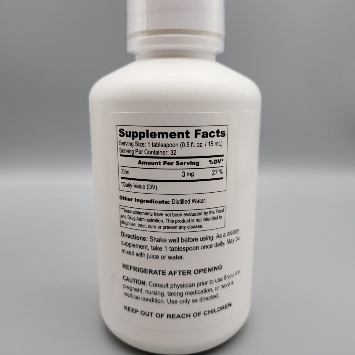 DR. NORMAN'S ESSENTIAL MINERALS - BOTANICAL ZINC (16 OZ)