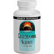 Glucosamina Sulfato 500 mg Sin Sodio Source Naturals 240 Cápsulas