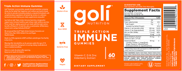 Goli Immune Gummies 60 CT