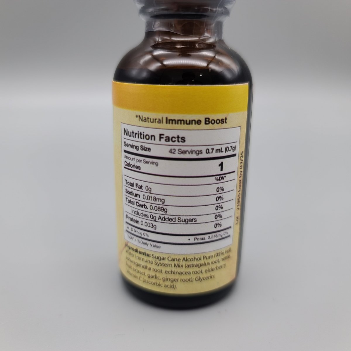 Immune Boost Tintura 1 oz para Defensas y Sistema Inmune