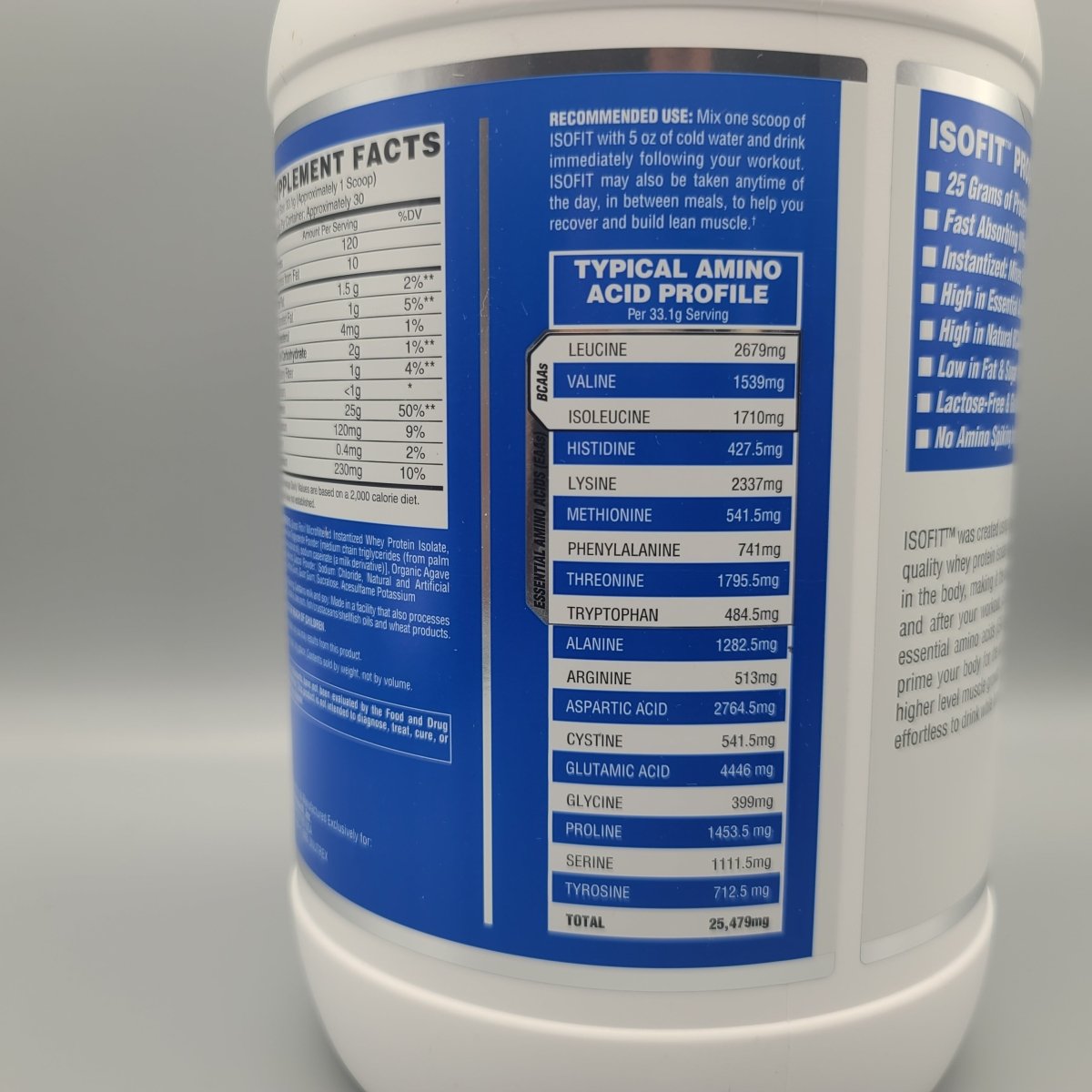 ISOFIT - Dessert - Isolate - Chocolate Shake - 2.2LB