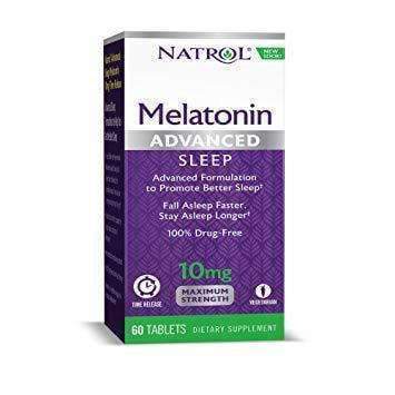 Melatonin Advanced Sleep 10mg 60 Tablets