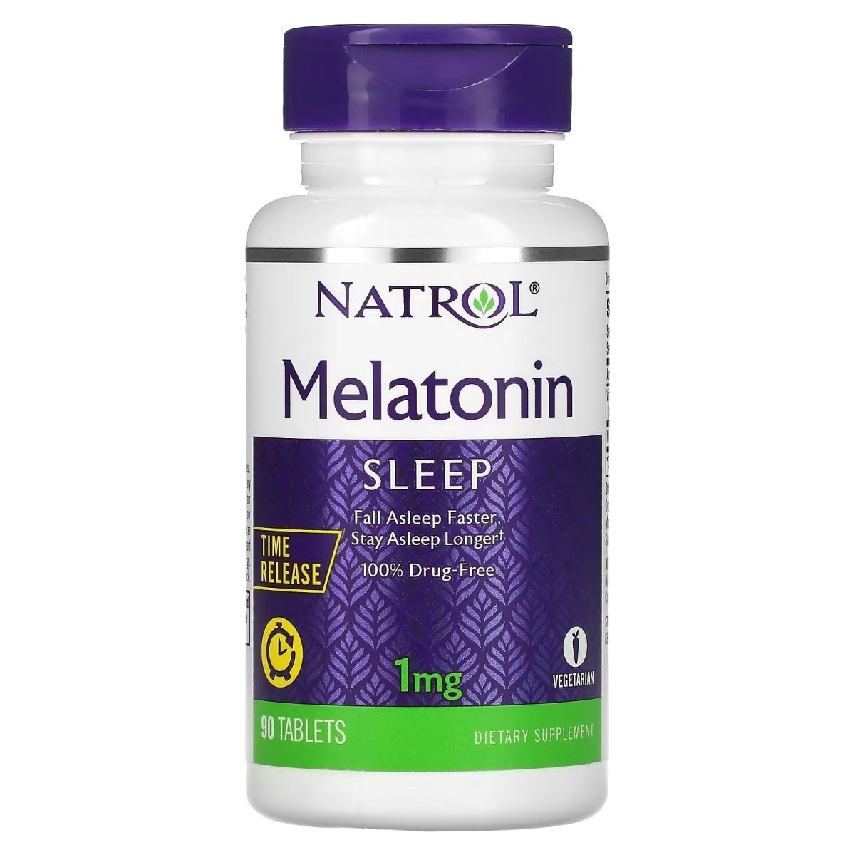 Natrol Dietary Supplements Melatonin Time Release 1 mg Tablet 90tabs