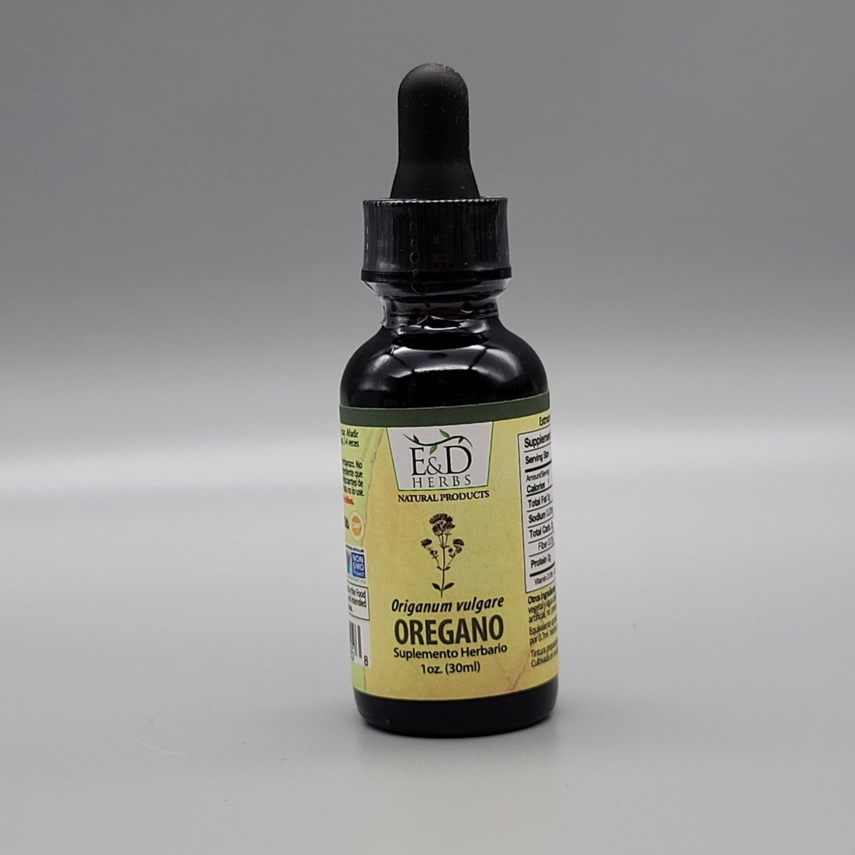 aceite de Oregano - Liquido - Gotas - 1oz (foto de archivo)