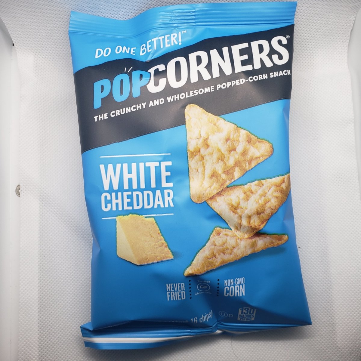 Pop Corners - White Cheddar - Popped-Corn Snack - 1oz