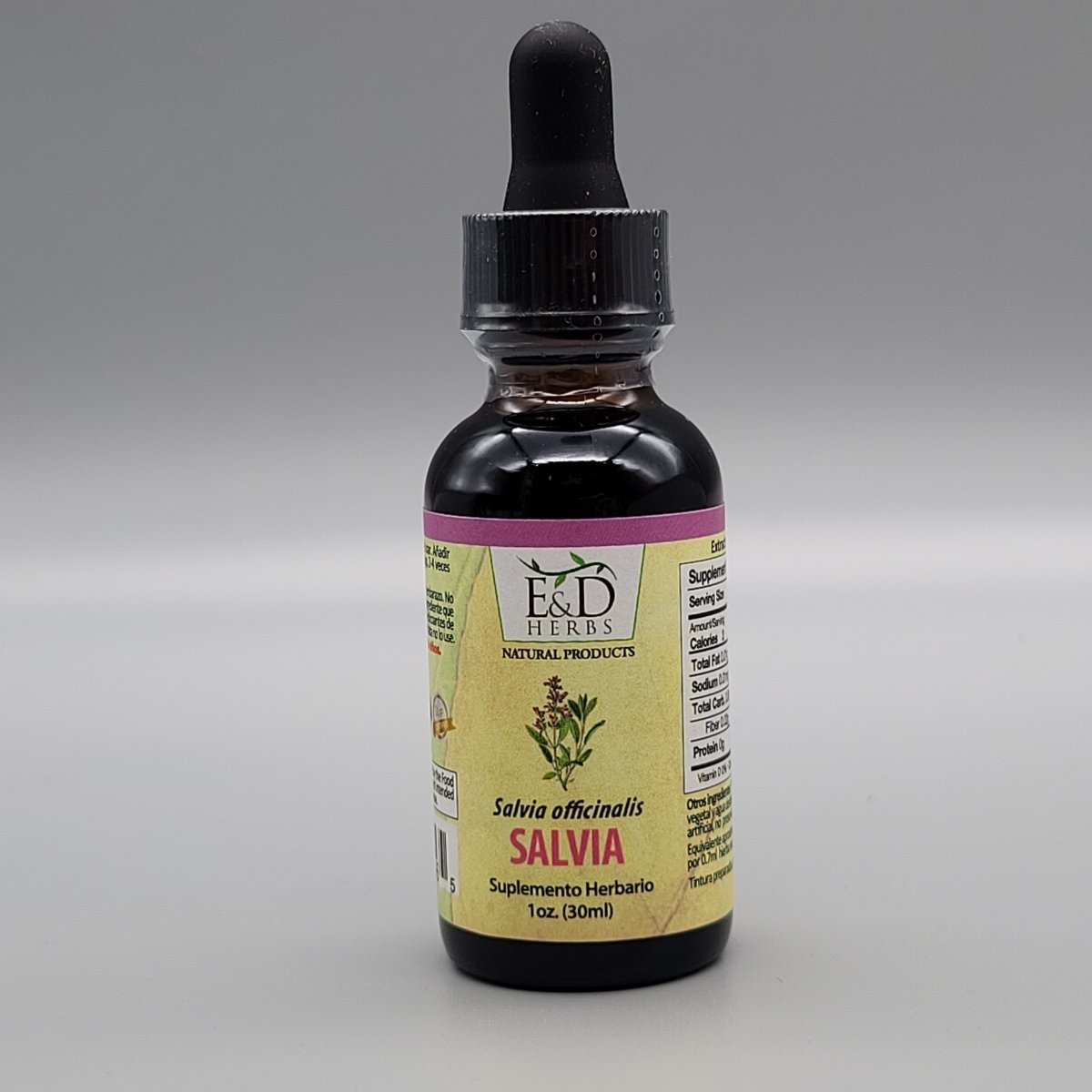 Salvia - Liquido - Gotas - 1oz