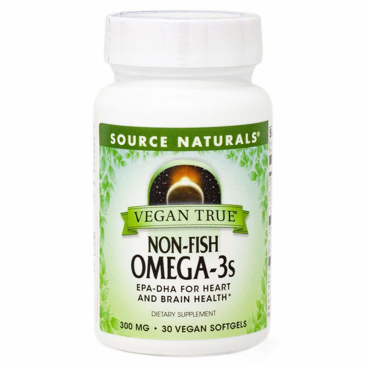 Source Naturals Vegan True Non-Fish Omega-3s EPA-DHA, for Heart and Brain Health
