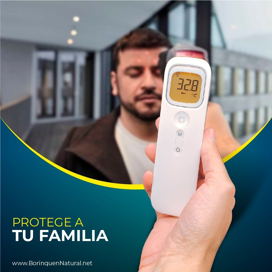 Termómetro Digital - Infrarrojo - Detector Temperaturas - No Contacto - FDA Standard