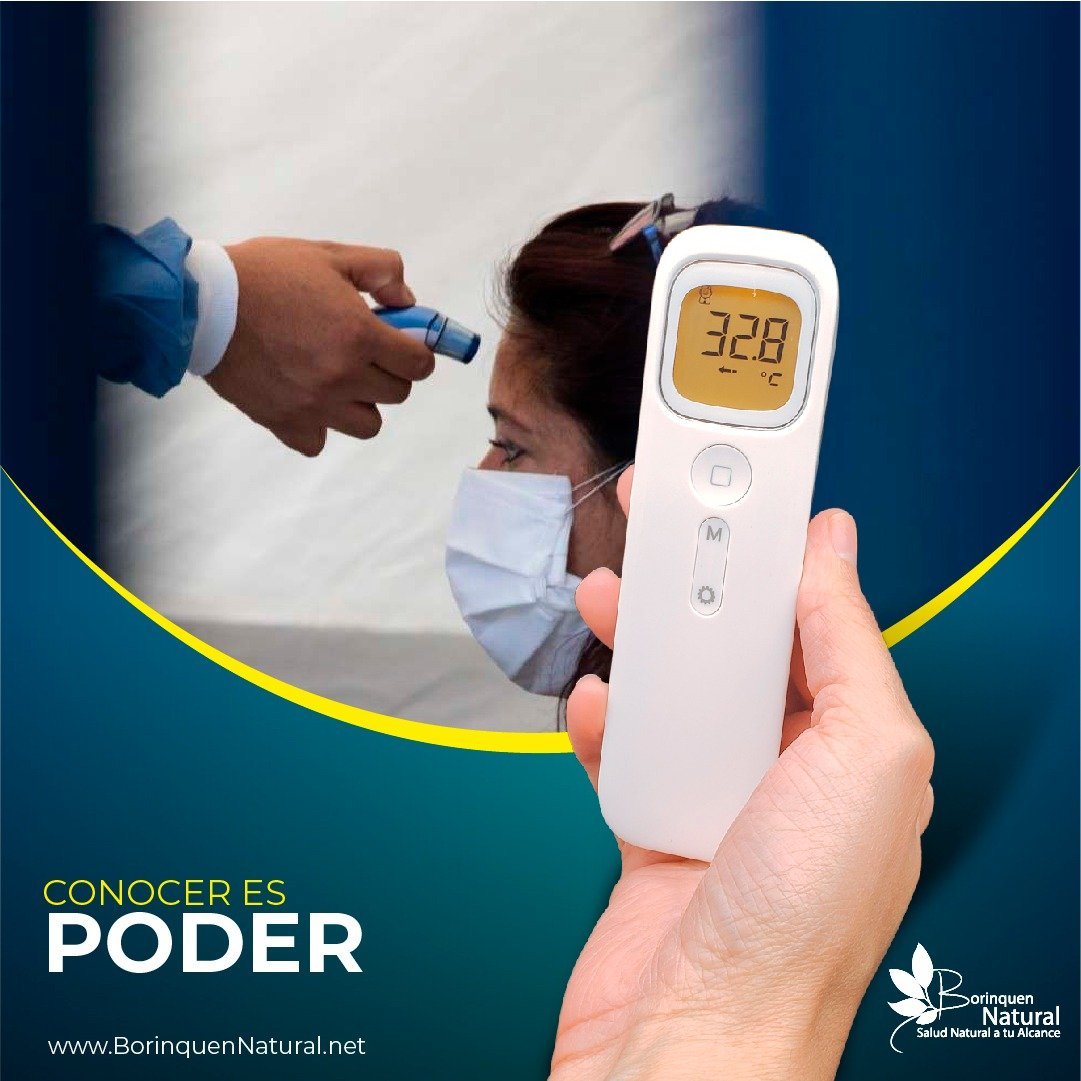 Termómetro Digital - Infrarrojo - Detector Temperaturas - No Contacto - FDA Standard