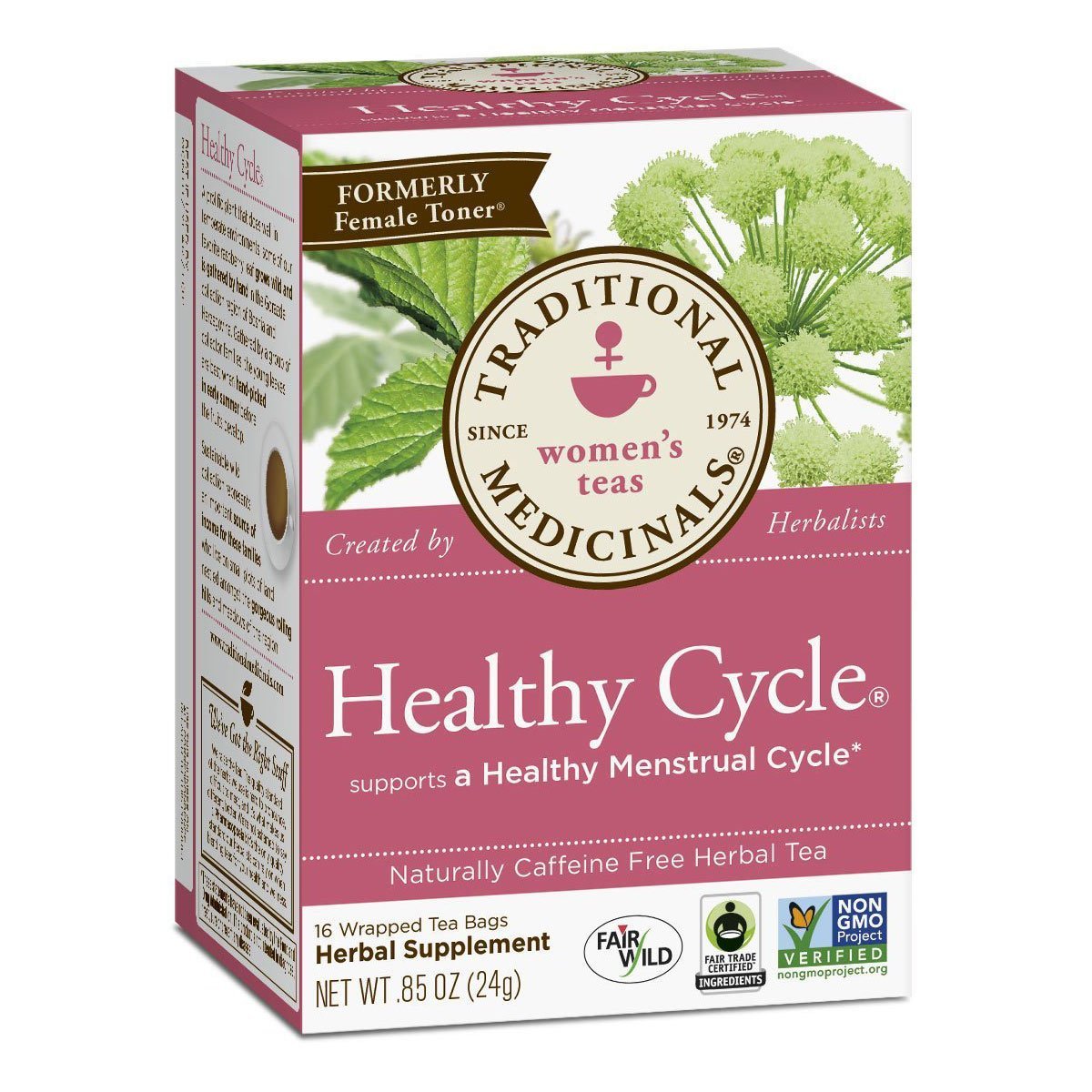 Traditional Medicinals Healthy Cycle, 16-Count Box