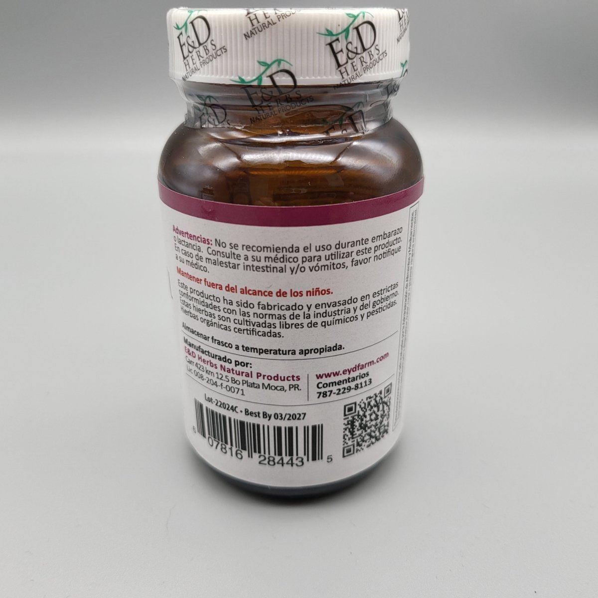 Tulsi - Holy Basil - 500mg - 60 Capsulas