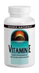 Vitamin E 400 IU, d-alpha Tocopherol softgel 100caps