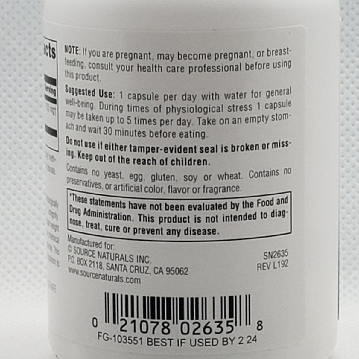 Wellness - Transfer Factor - Support Immune System Response - 125mg - 60 Veggie Capsules