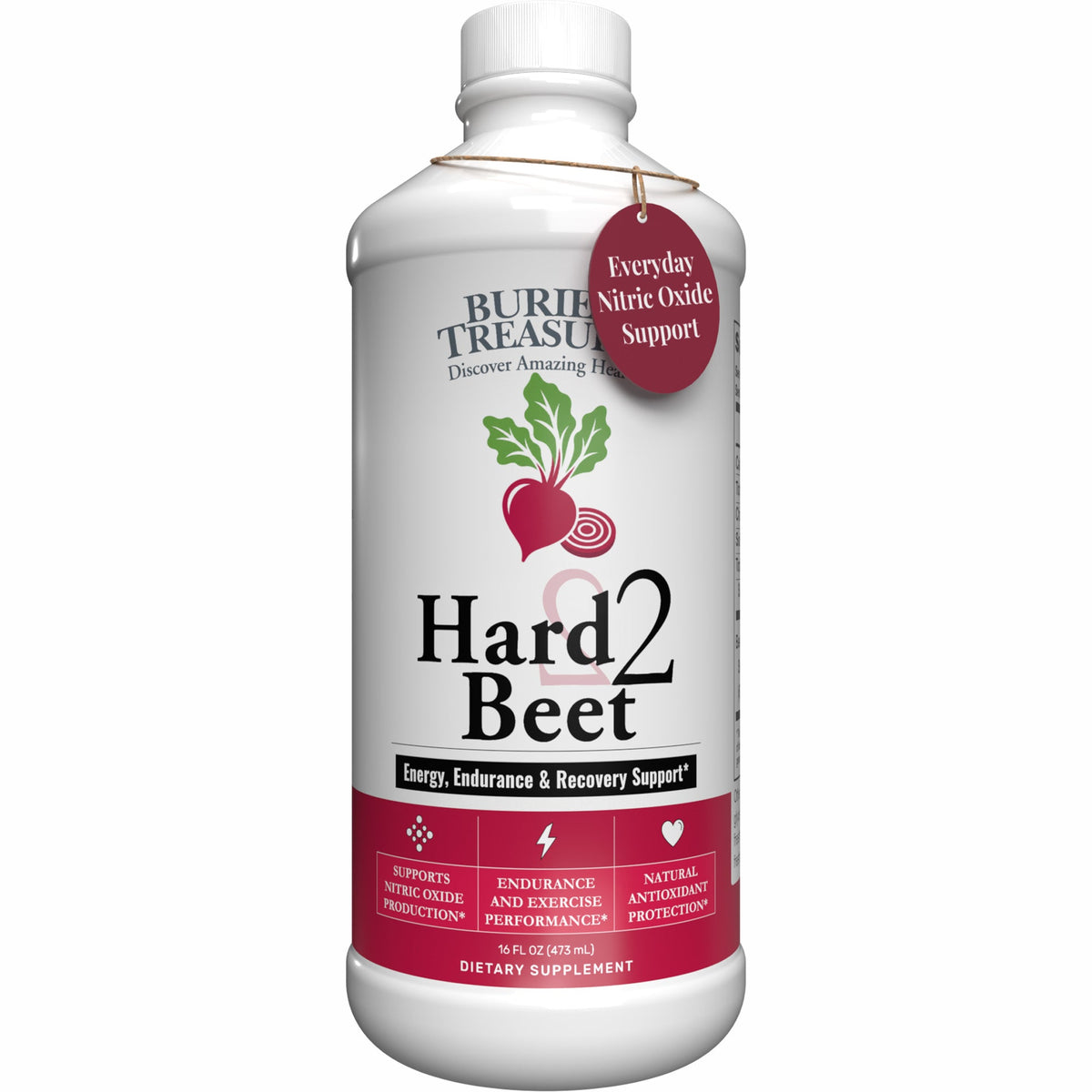 Buried Treasure Hard 2 Beet 16 oz (48 servings)