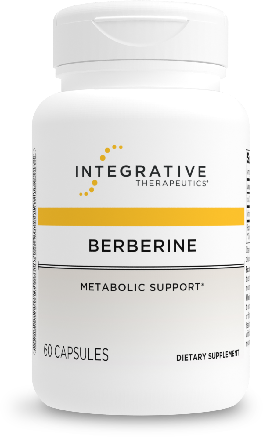 Berberina 500 mg Integrative Therapeutics para azúcar saludable, 60 cápsulas