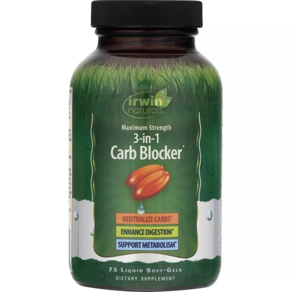 3 in 1 Carb Blocker Maximum Strength 75 softgel