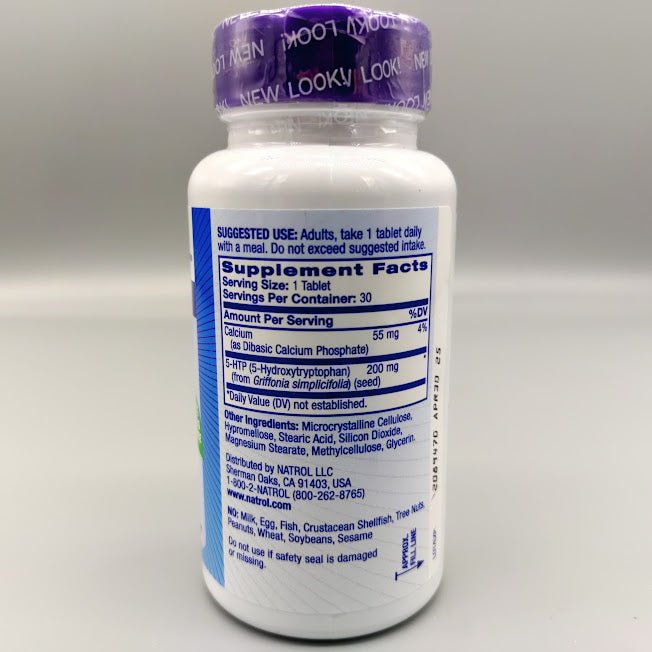 5-HTP - Mood &amp; Stress - 200mg - 30 Tablets