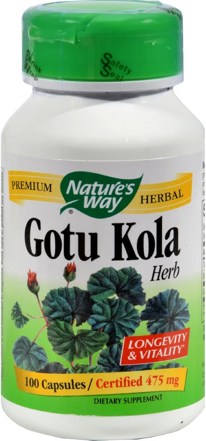 Nature's Way Gotu Kola 100 Cápsulas