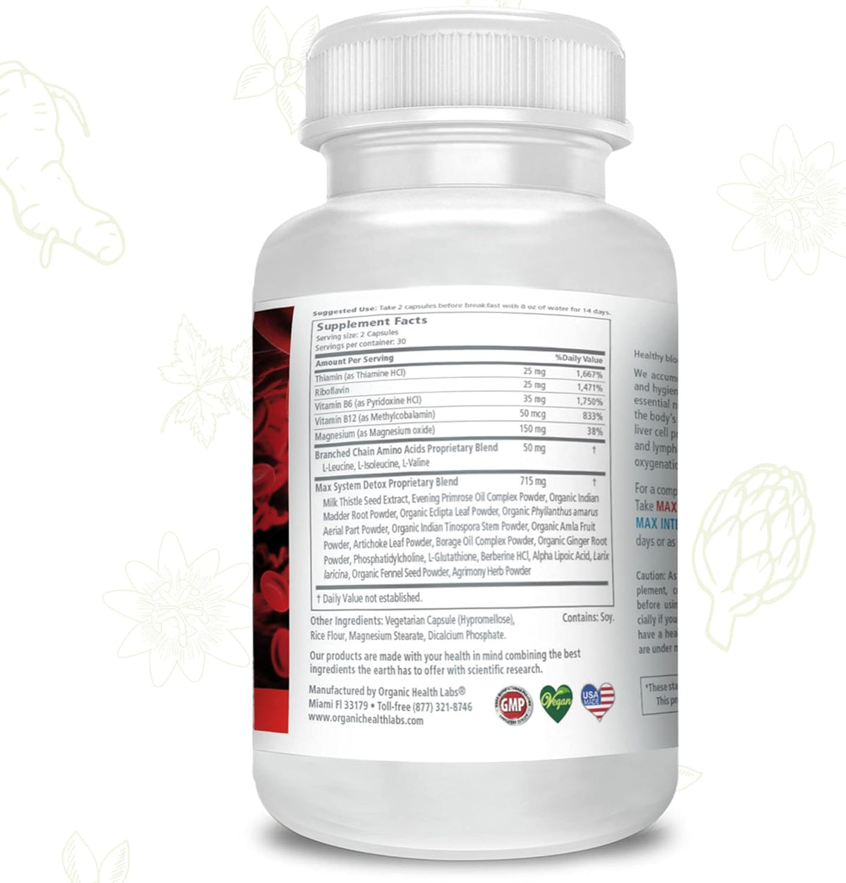 Max System Detox® - Detoxificación Natural de 14 días