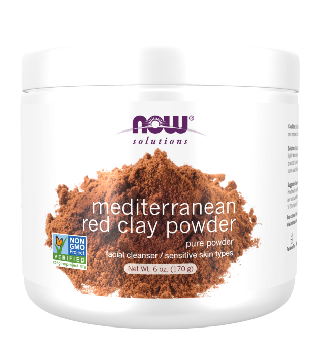 Now Real Foods Moroccan Red Clay Powder (6 oz)