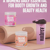 Creatina Nutrex para Mujeres Peach Mango, 30 Porciones