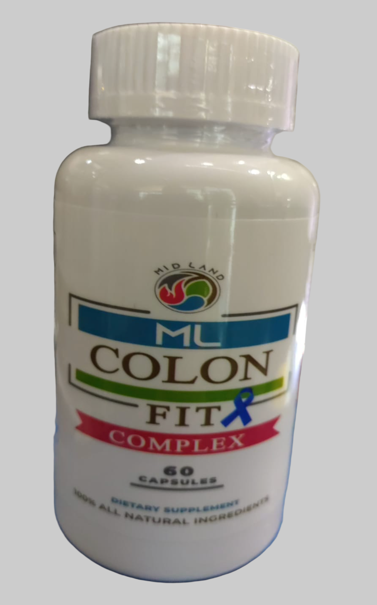 ML Colon Fit Complex 60 cápsulas – Fórmula digestiva con óxido de magnesio y aloe vera