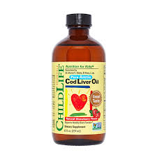 Cod Liver Oil Strawberry 8 oz Childlife